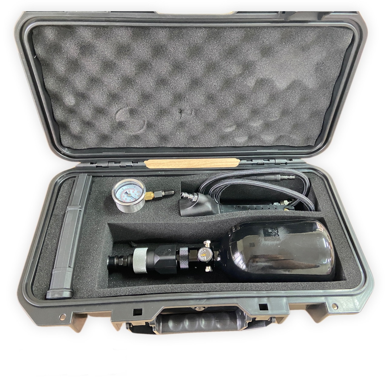 TOP-HOW Pistol External HPA System/Two-Stage Manually Adjustable Air Pressure Valve