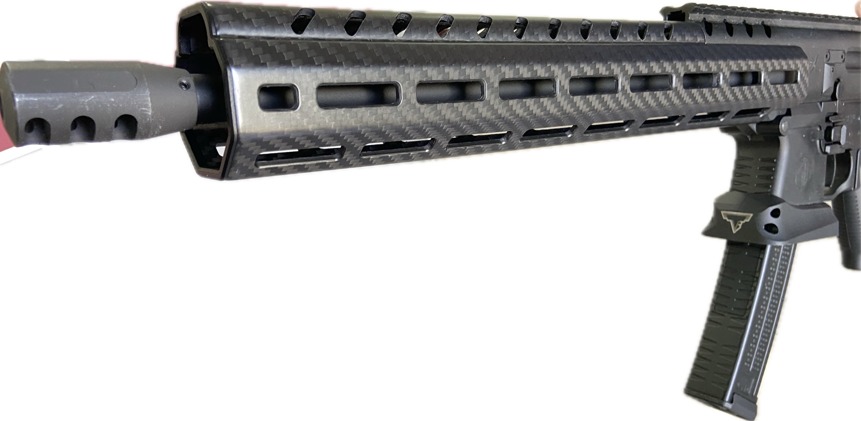 TOP-HOW MPX Real Carbon Fiber Handguard  - 14 inch